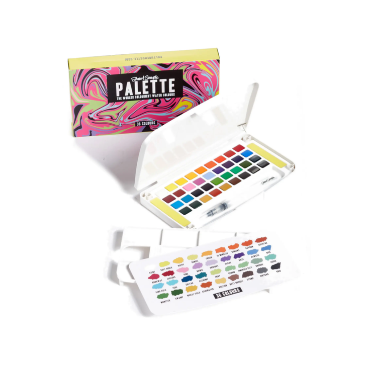 Hasthip 42 Colors Solid Watercolor Paint Set for Students Adults