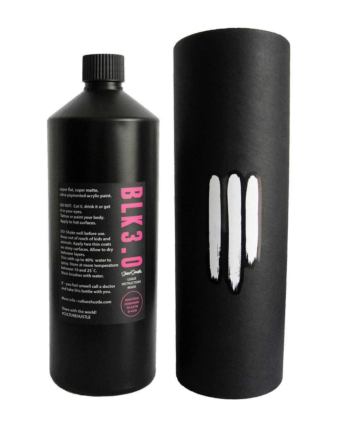 BIG BLACK - the world's biggest blackest Black 3.0 1L - Culture Hustle USA