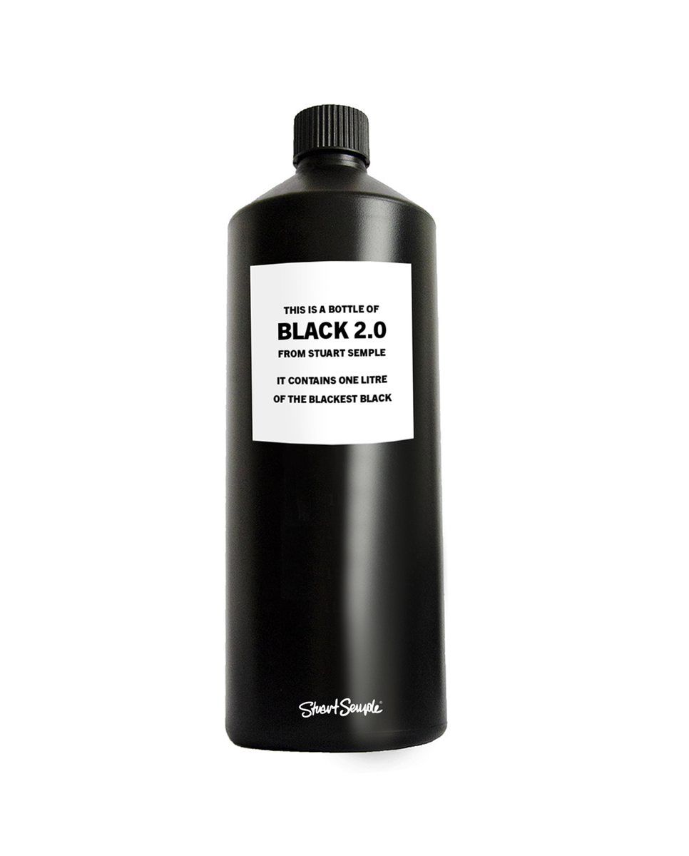 BLACK 2.0 - The world's mattest, flattest, black art material by