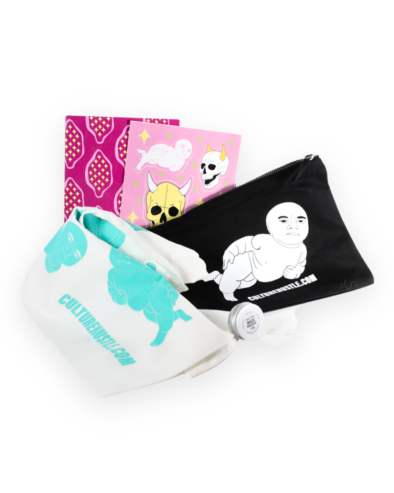 2021 Special Edition Illustrated pouch with tote bag - Culture Hustle USA