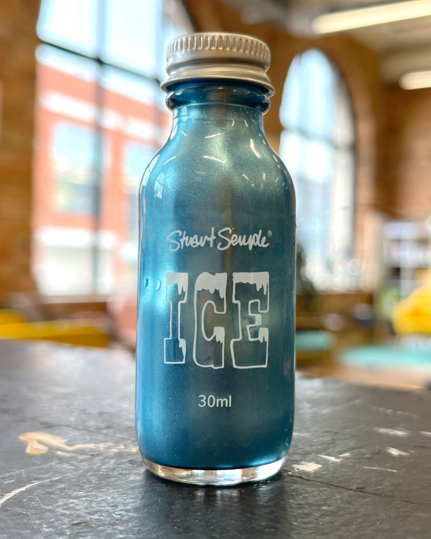 ICE - THE WORLD'S COOLEST METALLIC ACRYLIC BLUE PAINT 1 fl oz