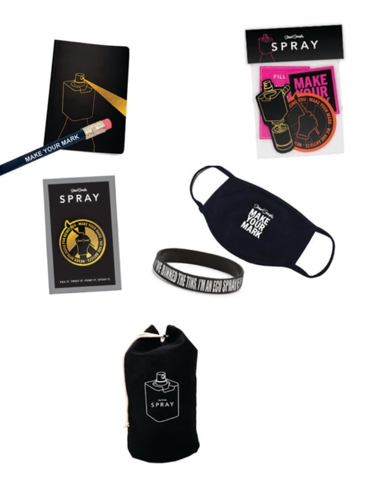 SPRAY ON YOU CRAZY DIAMOND - Special Edition Goodie Bag - Culture Hustle USA