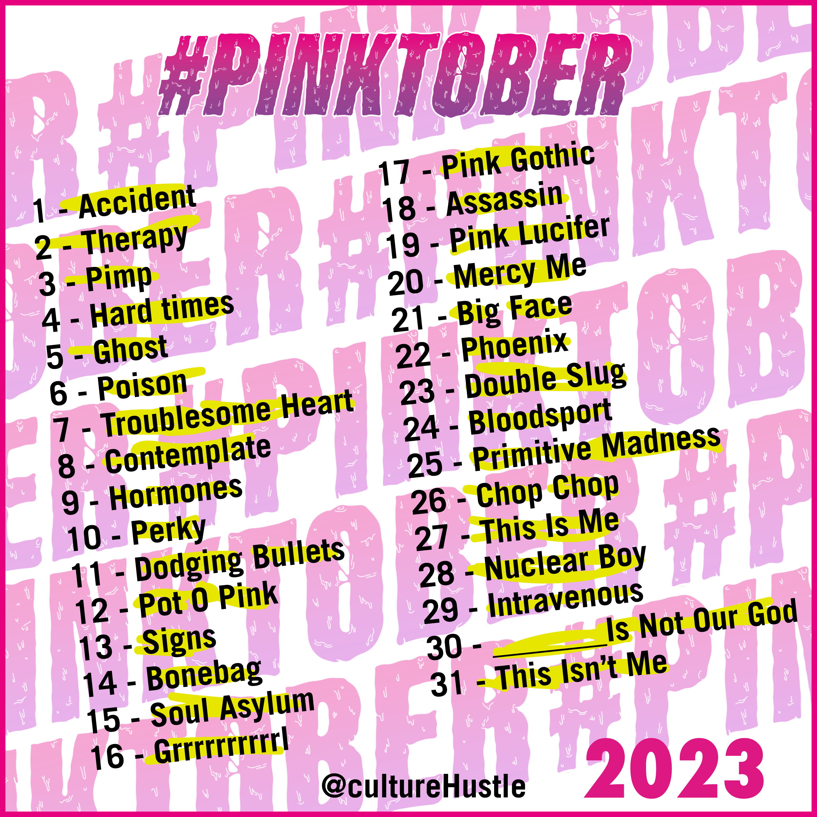 P-INK - THE PINKEST PINK INK - 30ML - Culture Hustle USA