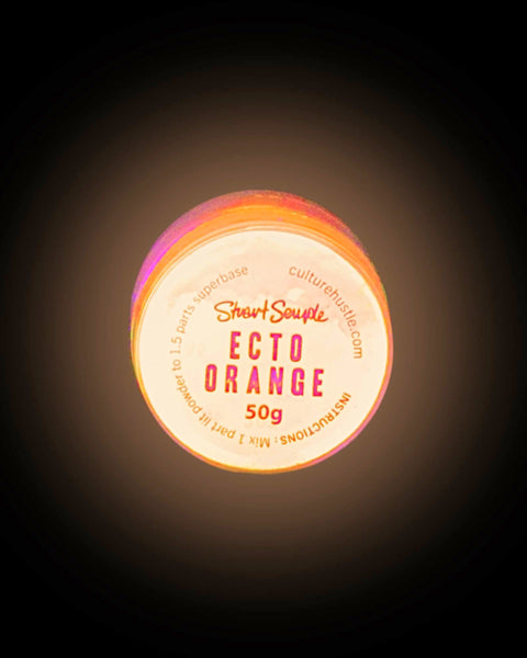 ECTO ORANGE - the world's glowiest glow pigment, 100% pure LIT powder - Culture Hustle USA
