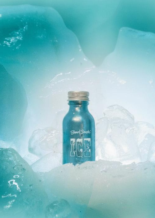 ICE - THE WORLD'S COOLEST METALLIC ACRYLIC BLUE PAINT 1 fl oz (30ml) - Culture Hustle USA