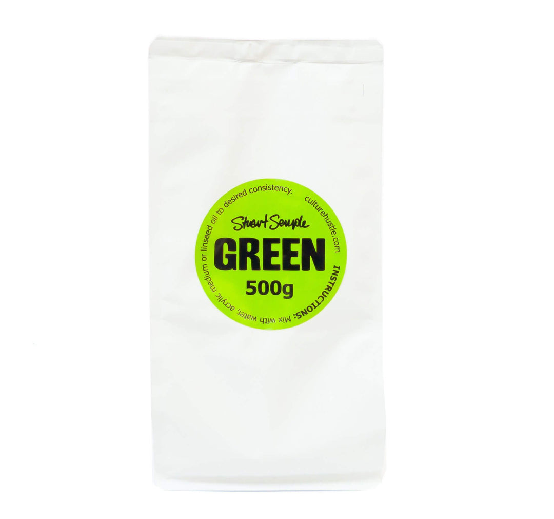 THE BIG GREEN - 500g world's greenest green powdered paint - Culture Hustle USA