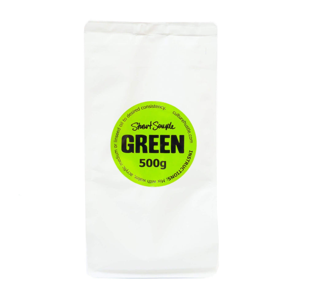 THE BIG GREEN - 500g world's greenest green powdered paint