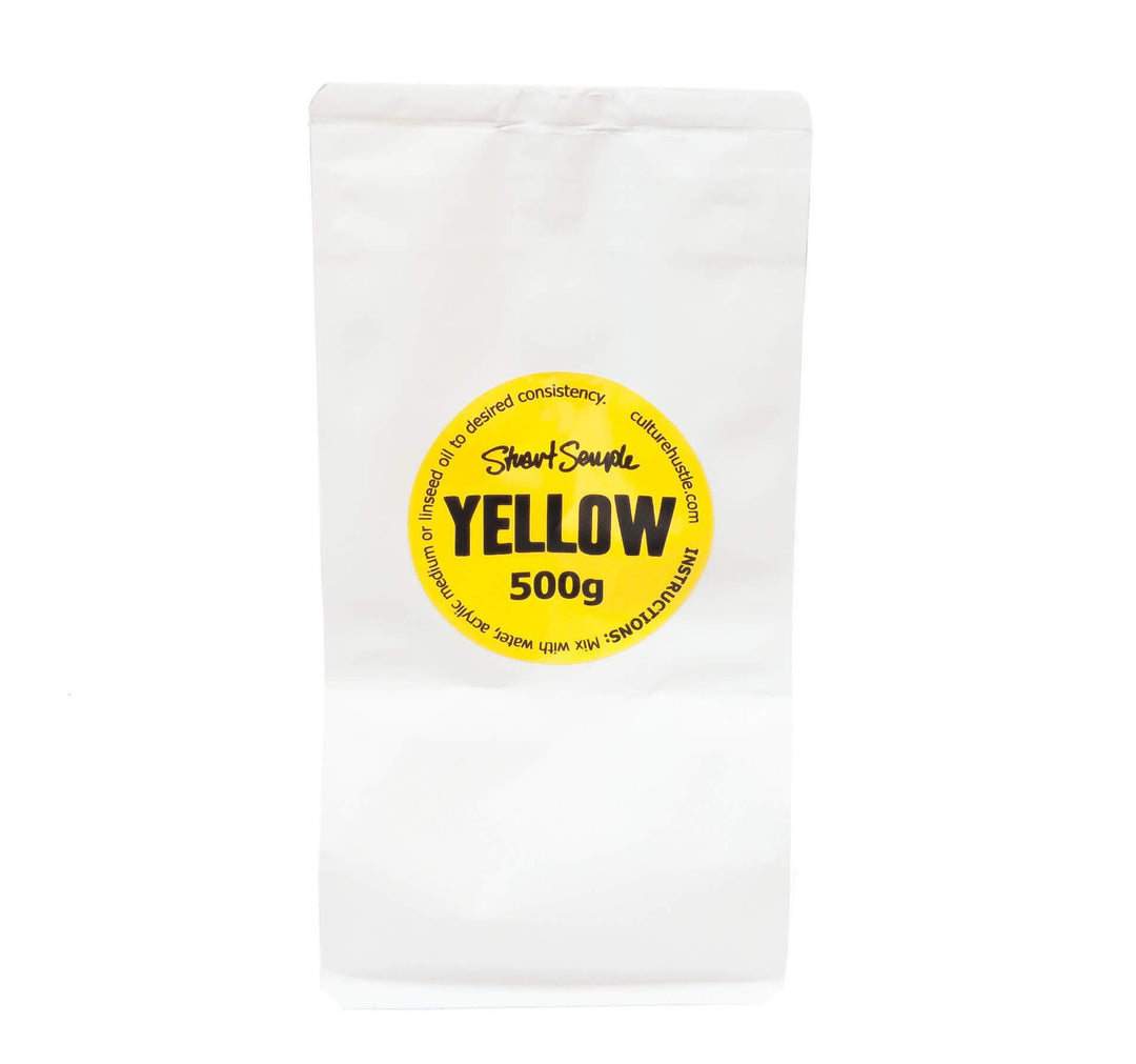 THE BIG YELLOW - 500g world's yellowest yellow powdered paint - Culture Hustle USA