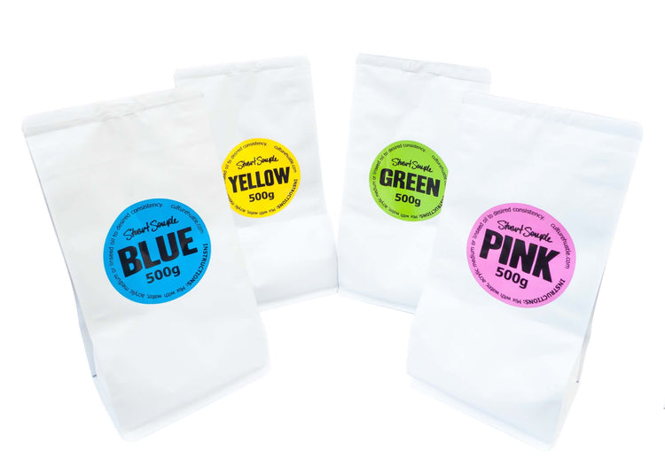 *THE BIG POWDER PACK - the world's colouriest powder paints 4 x 500g - Culture Hustle USA