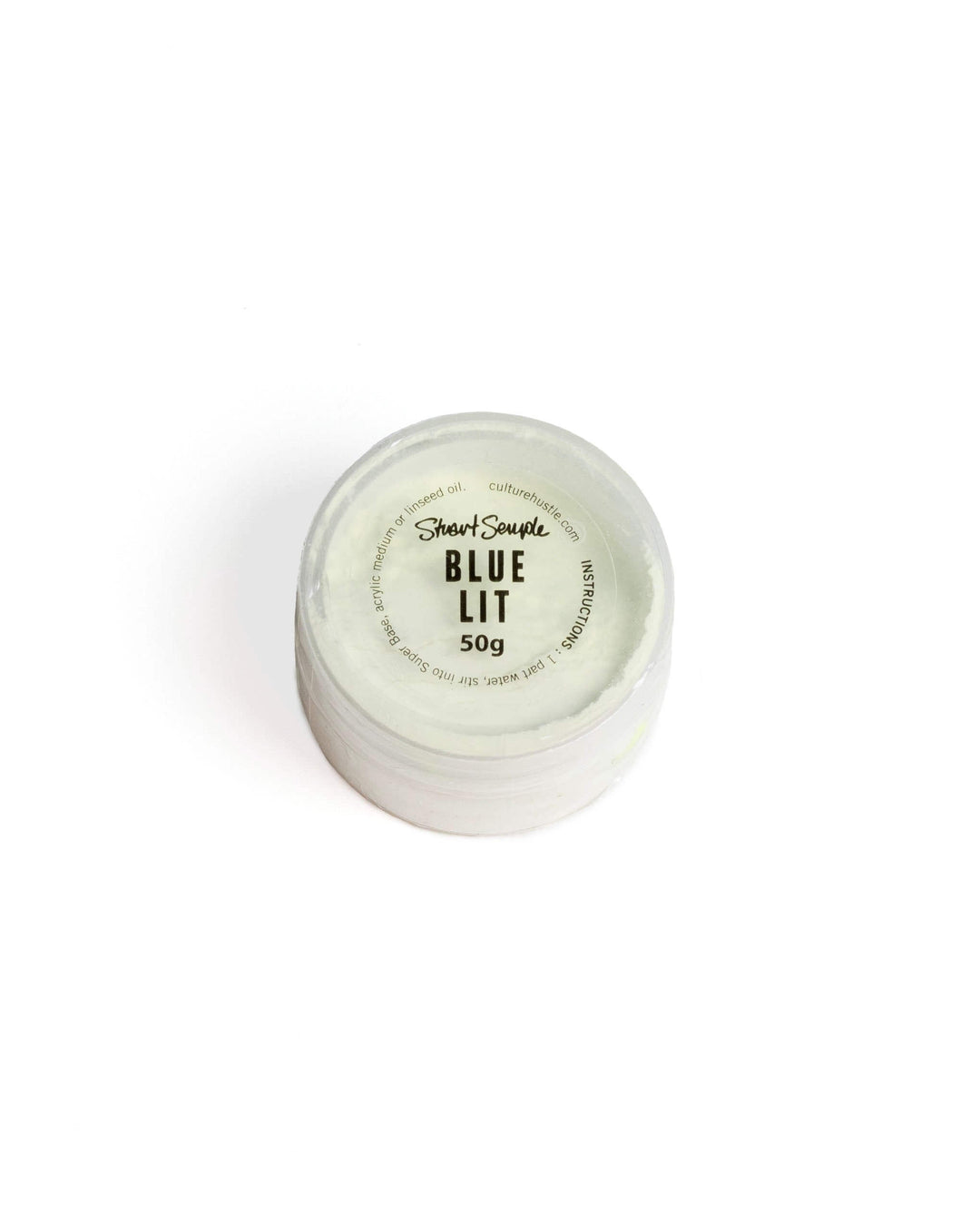 BLUE LIT - the world's glowiest glow pigment, 100% pure LIT powder in blue by Stuart Semple - Culture Hustle USA