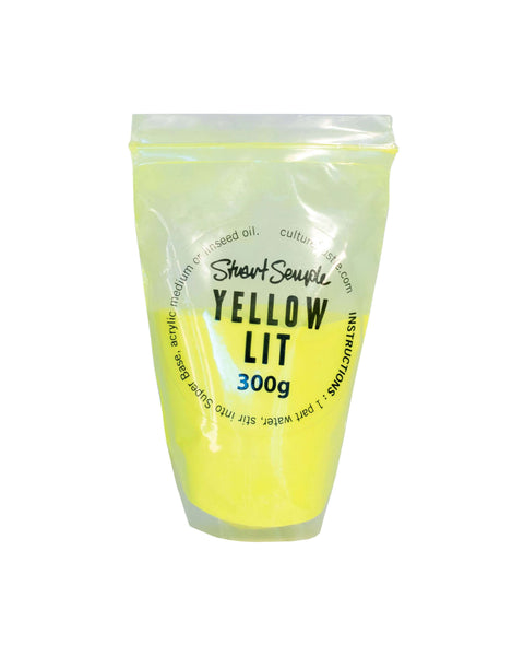 Yellow - Glow in the Dark Pigment – NorthWood Distributing