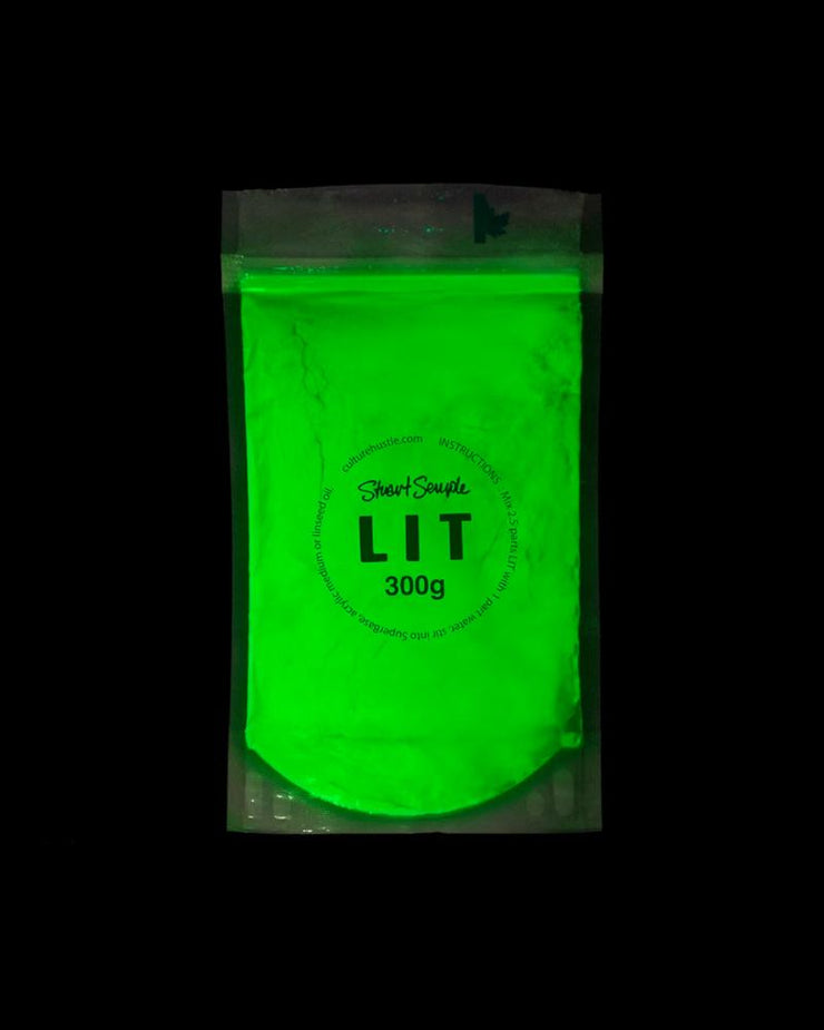 BIG LIT the world's glowiest glow pigment - 300g - Culture Hustle USA