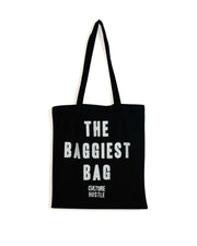 THE BAGGIEST BAG - 100% cotton screenprinted tote bag - Culture Hustle USA