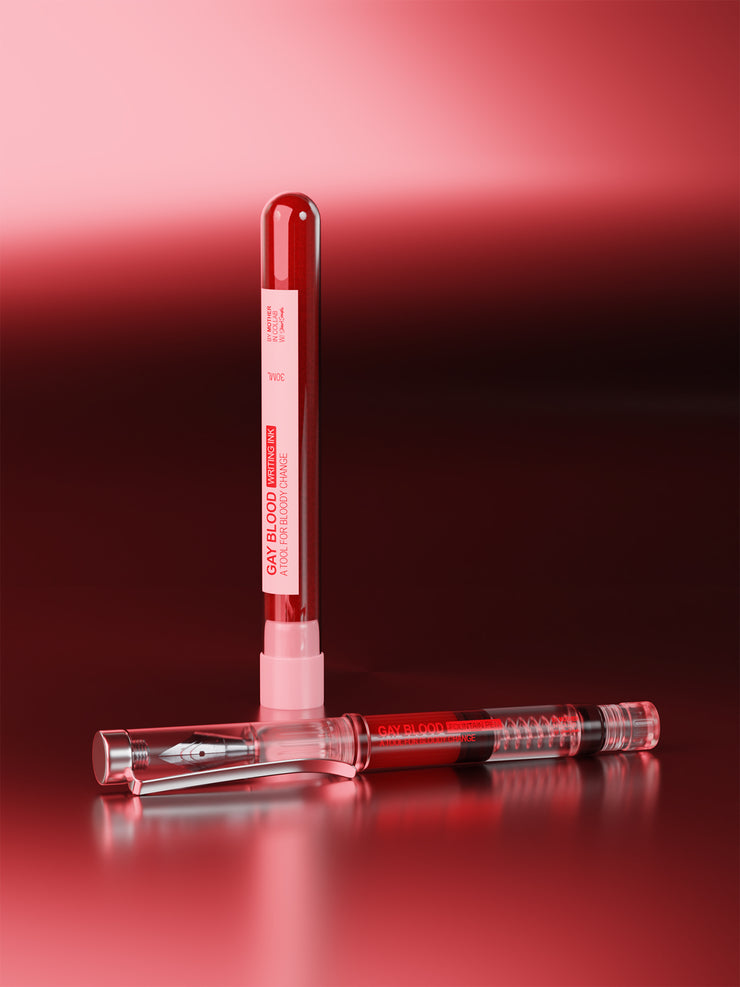 The Gay Blood Fountain Pen - Culture Hustle USA