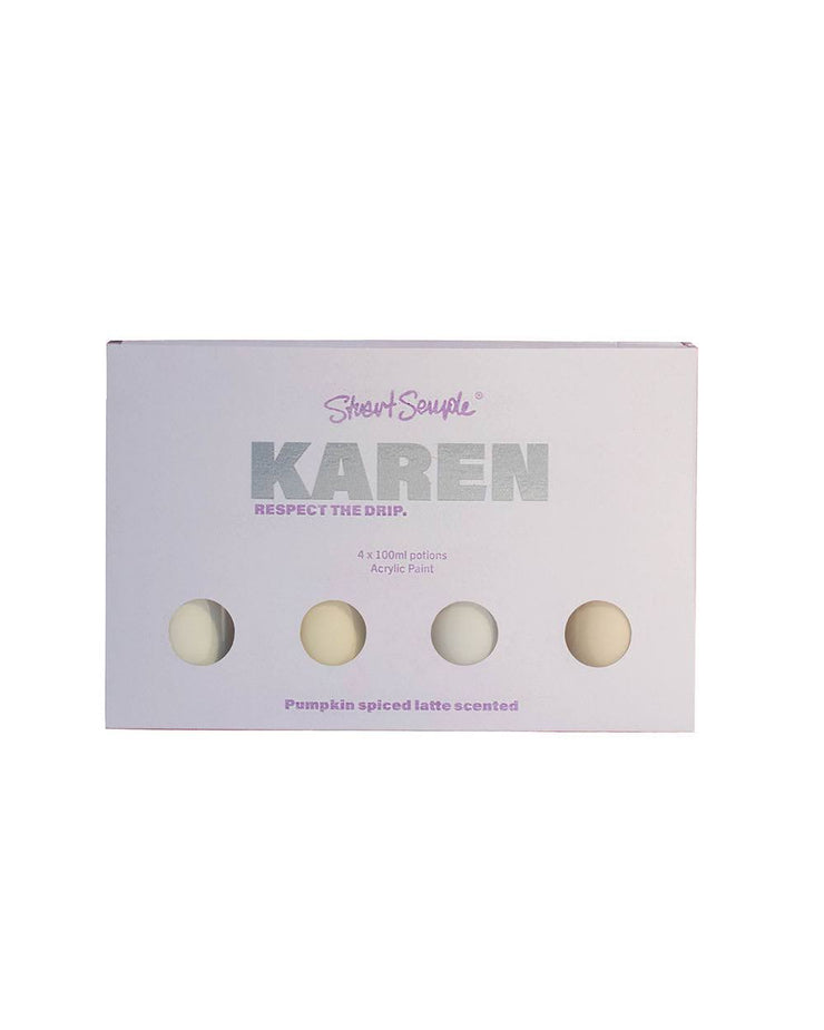Karen - Set of 4 Acrylic Paint Potions - Culture Hustle USA