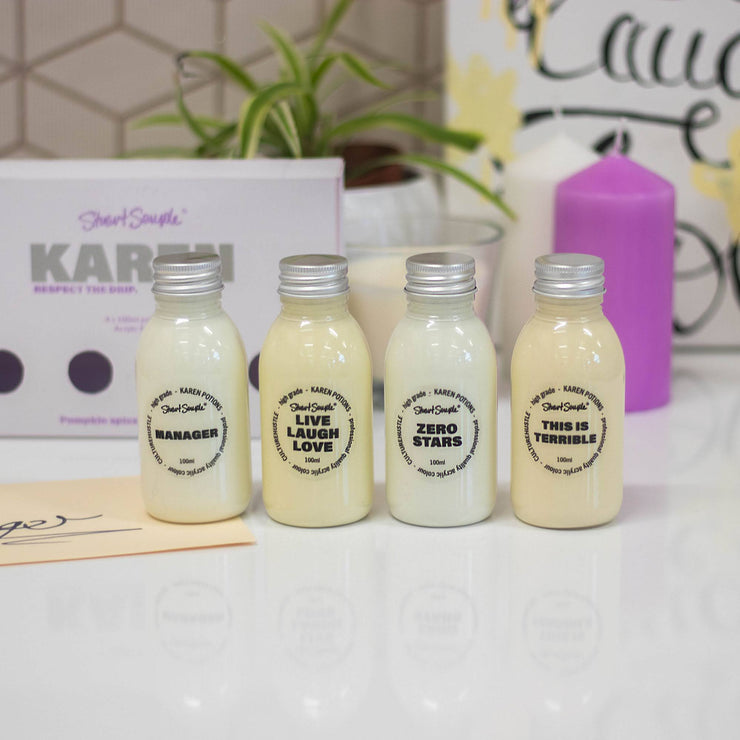 Karen - Set of 4 Acrylic Paint Potions - Culture Hustle USA
