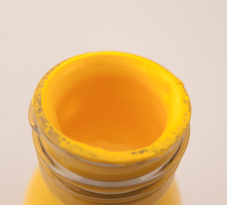 HAPPY - cadmium yellow, high grade professional acrylic paint, by Stuart Semple 100ml - Culture Hustle USA