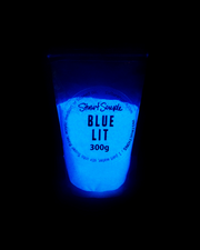 BLUE LIT - the world's glowiest glow pigment, 100% pure LIT powder in blue by Stuart Semple - Culture Hustle USA