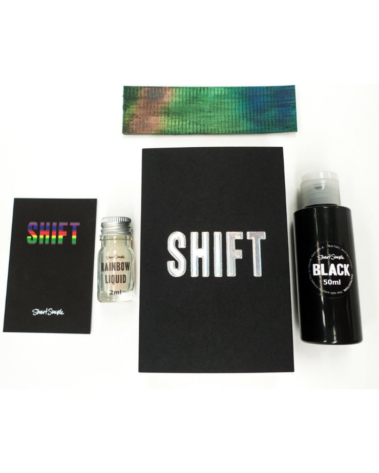 SHIFT - Colour changing rainbow paint - Black 2.0 x Rainbow Liquid - Culture Hustle USA