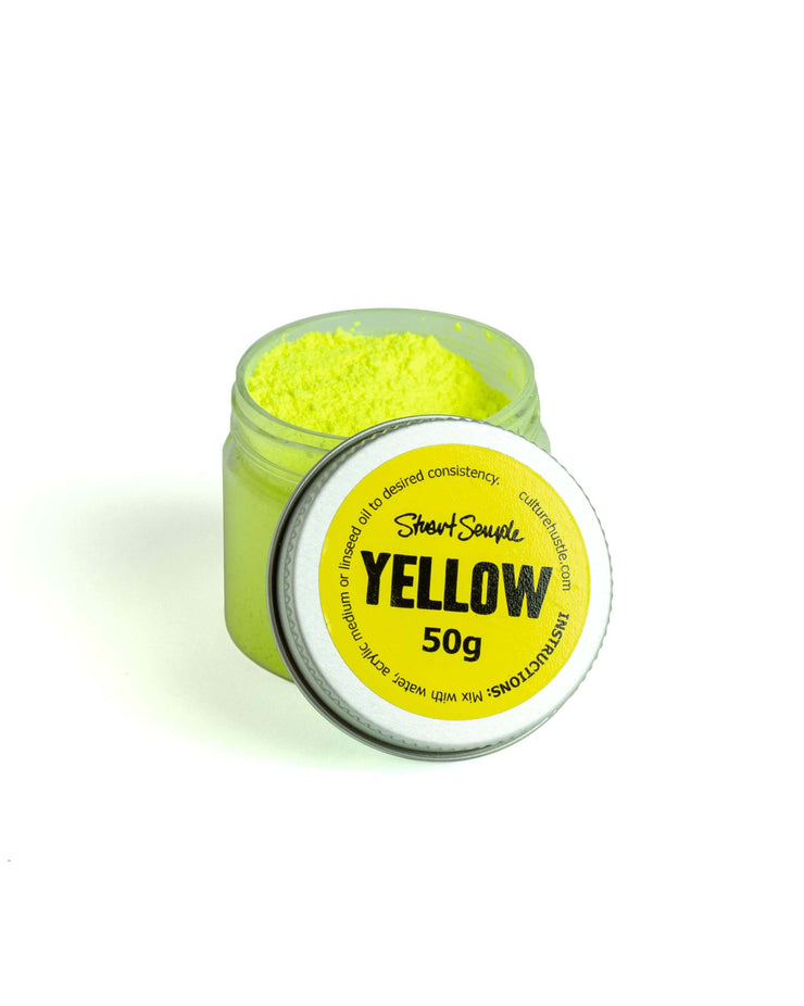 *THE WORLD'S YELLOWEST YELLOW - 50g powdered paint by Stuart Semple - Culture Hustle USA