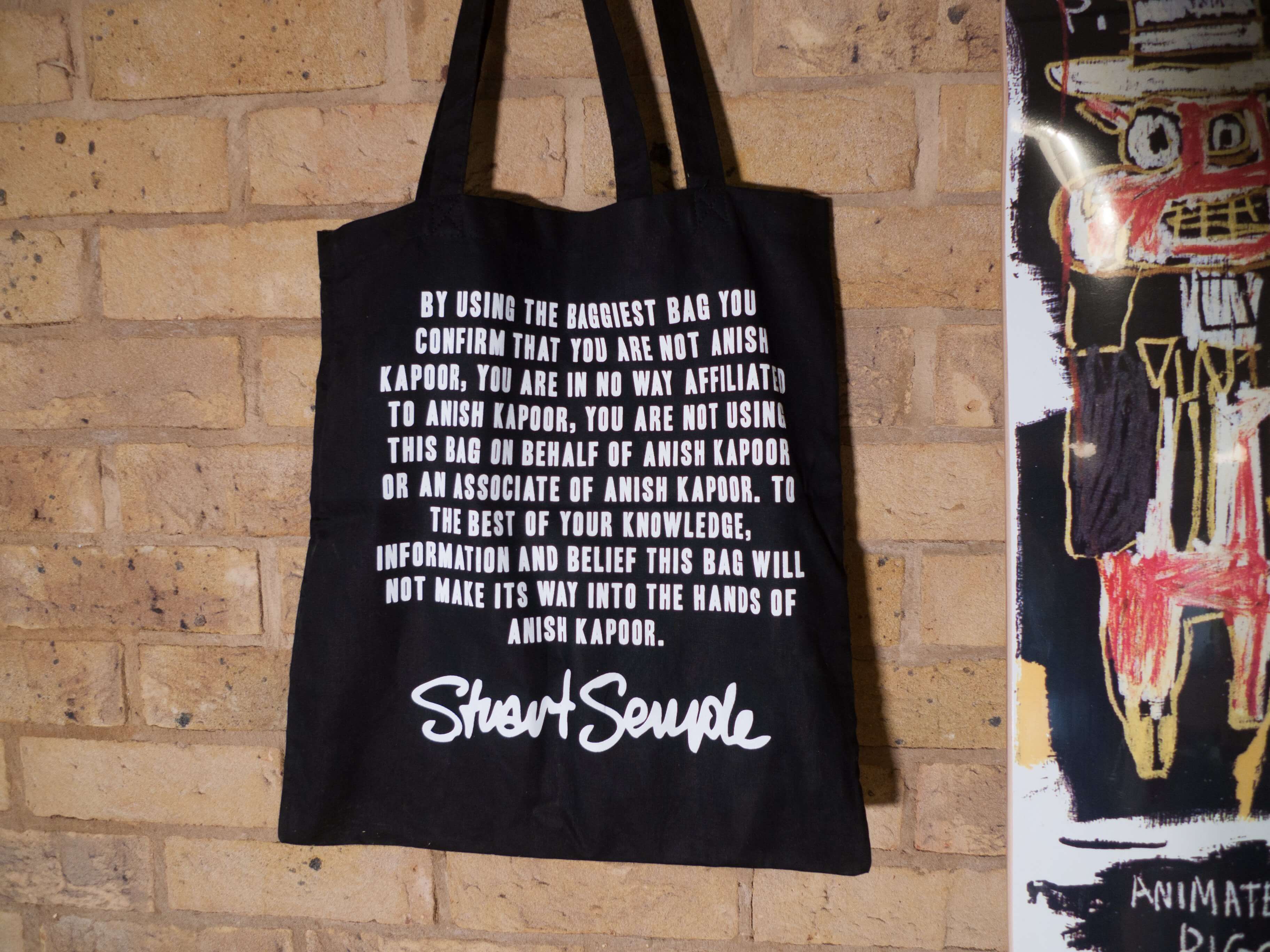 THE BAGGIEST BAG - 100% cotton screenprinted tote bag - Culture Hustle USA